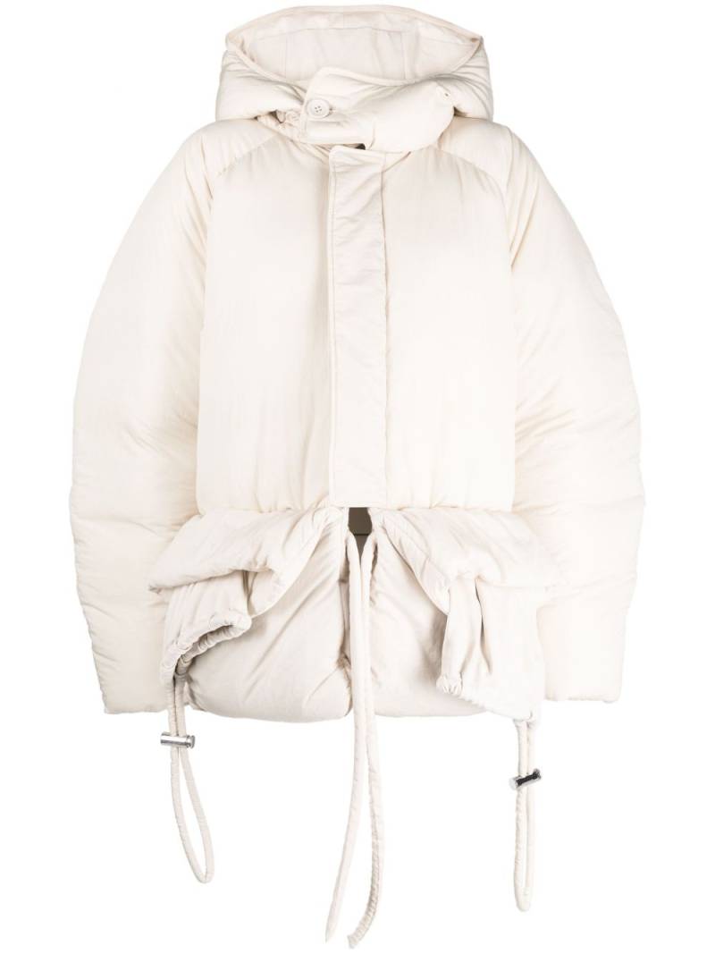 Jacquemus La Doudoune Capullo puffer jacket - Neutrals von Jacquemus