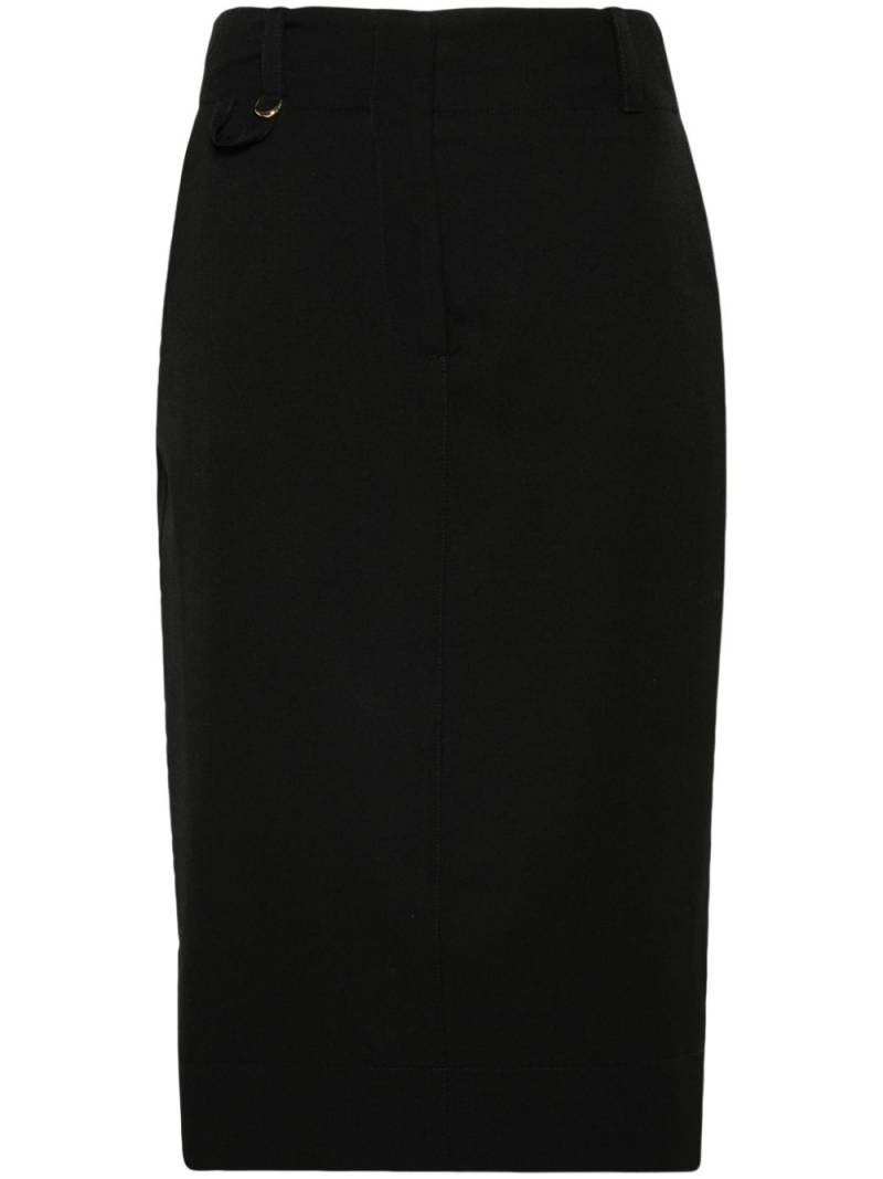 Jacquemus La Jupe Bari midi skirt - Black von Jacquemus