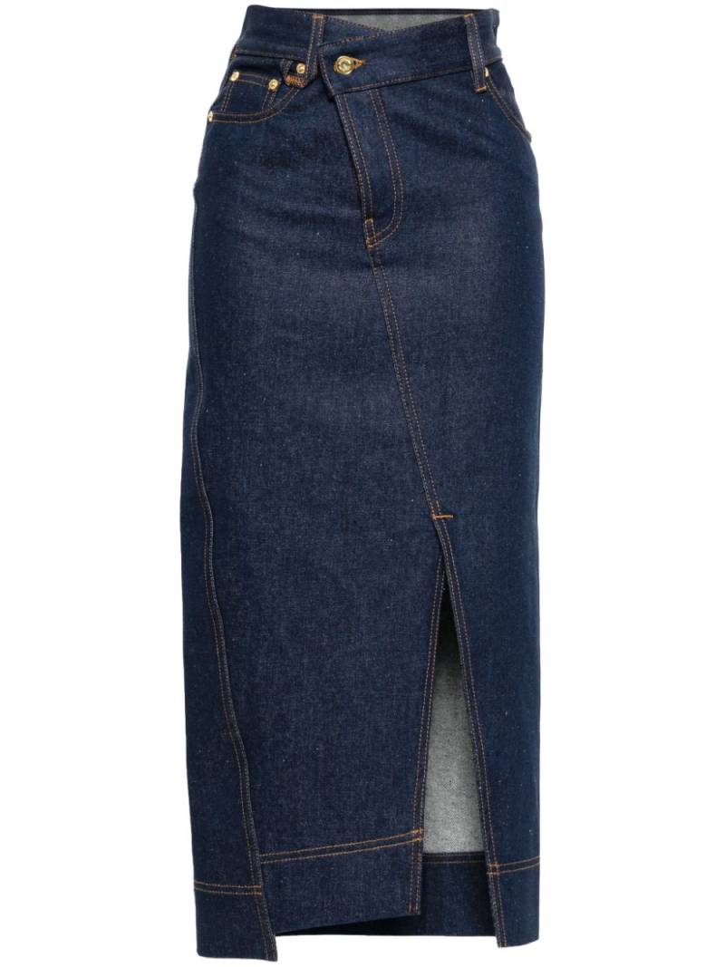 Jacquemus La Jupe de-Nîmes skirt - Blue von Jacquemus