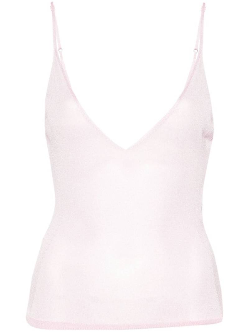 Jacquemus La Maille Spallina tank top - Pink von Jacquemus