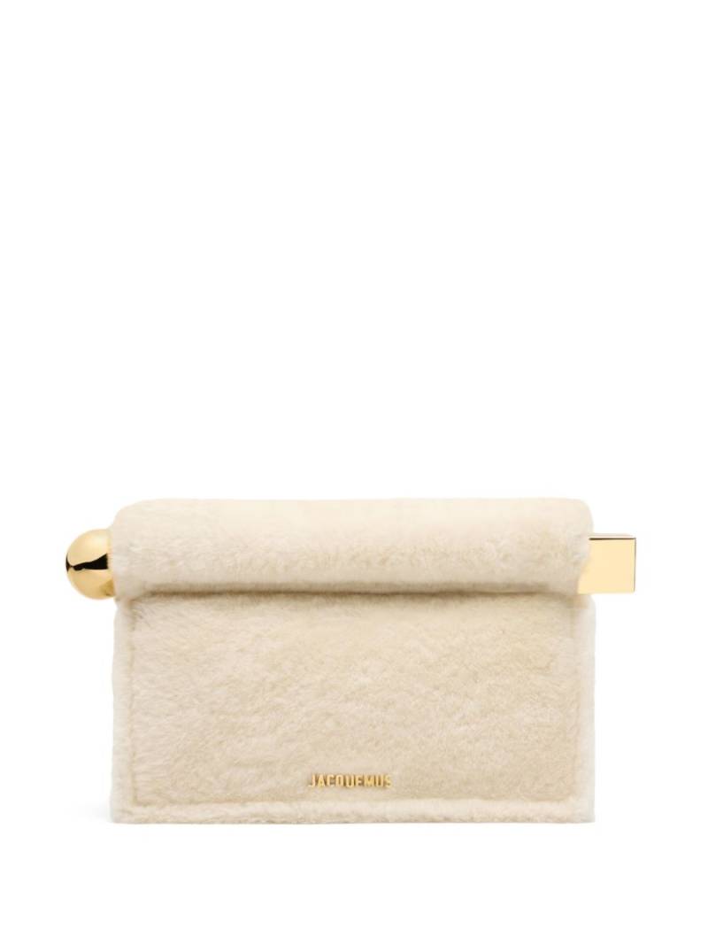 Jacquemus La Pochette Rond clutch bag - Neutrals von Jacquemus