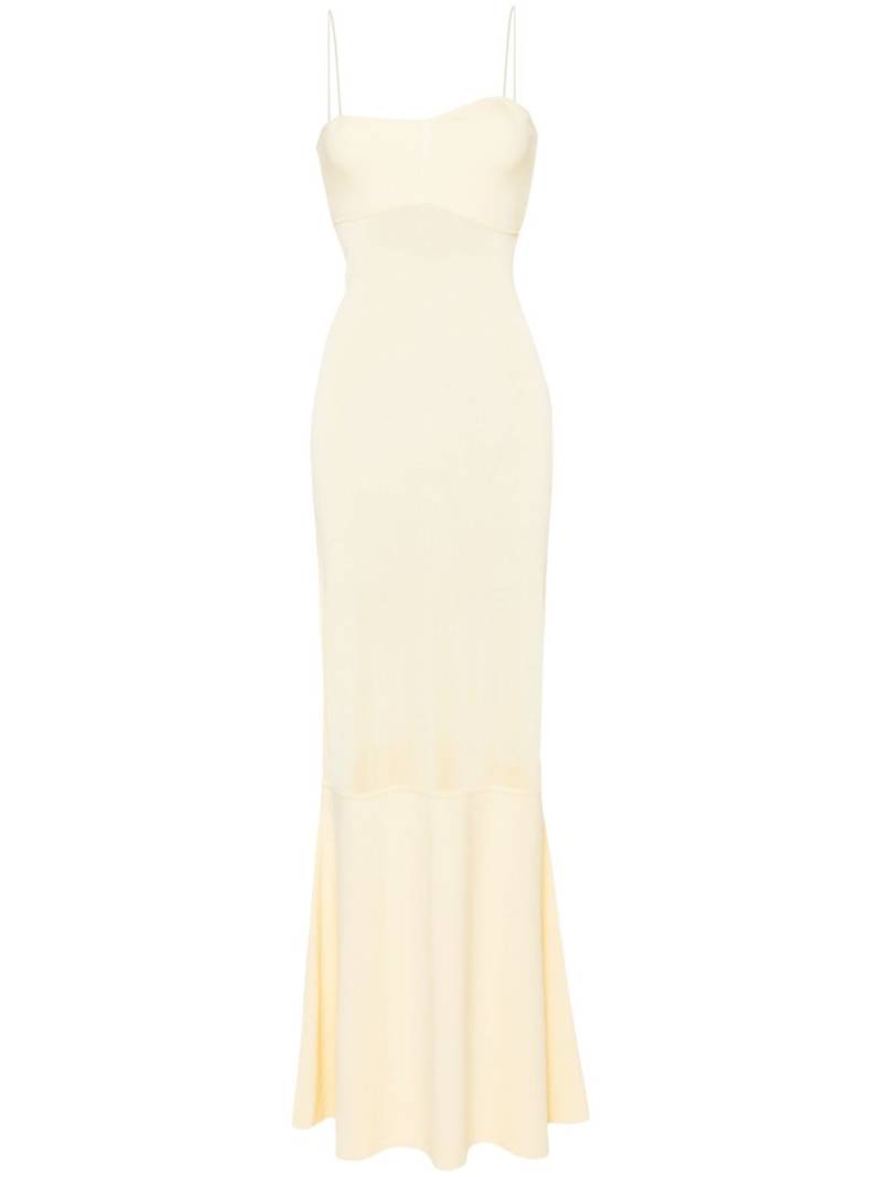 Jacquemus La Robe Fino maxi dress - Yellow von Jacquemus