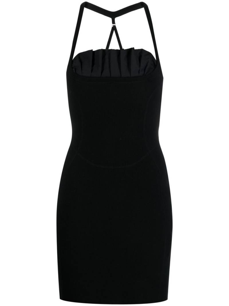 Jacquemus La Robe Maille Croissant minidress - Black von Jacquemus