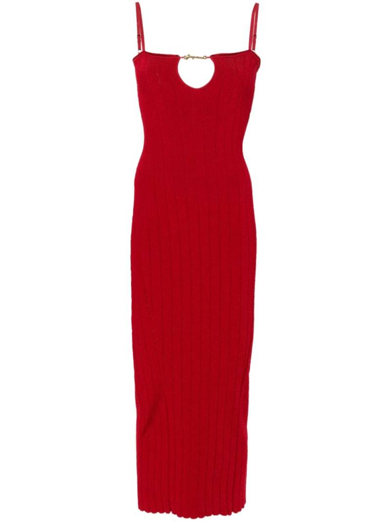 Jacquemus La Robe Sierra midi dress - Red von Jacquemus