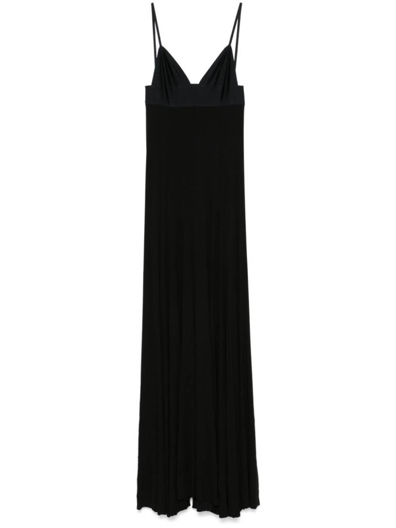 Jacquemus La Robe Spallina maxi dress - Black von Jacquemus