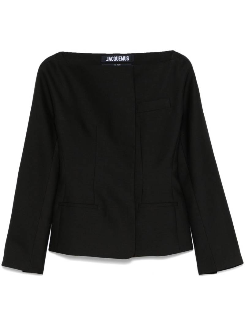 Jacquemus La Veste jacket - Black von Jacquemus