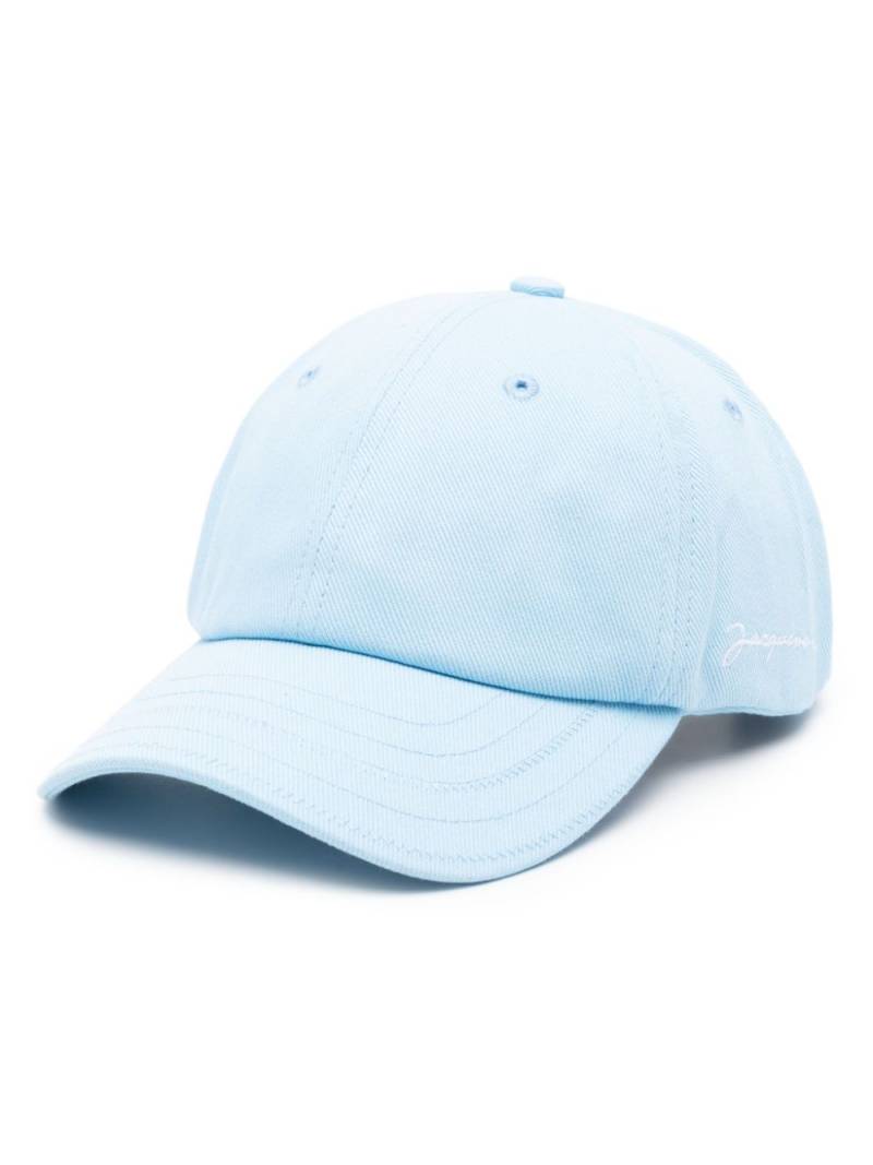 Jacquemus La Casquette Jacquemus baseball cap - Blue von Jacquemus