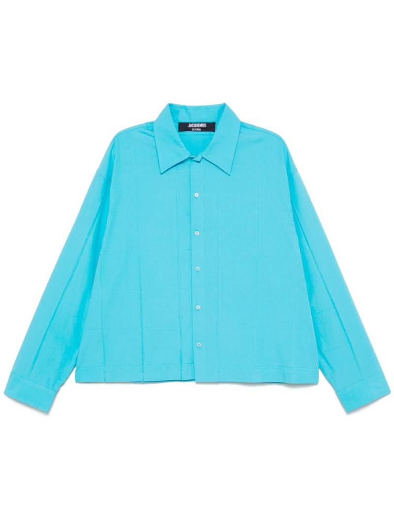 Jacquemus La chemise Corto shirt - Blue von Jacquemus