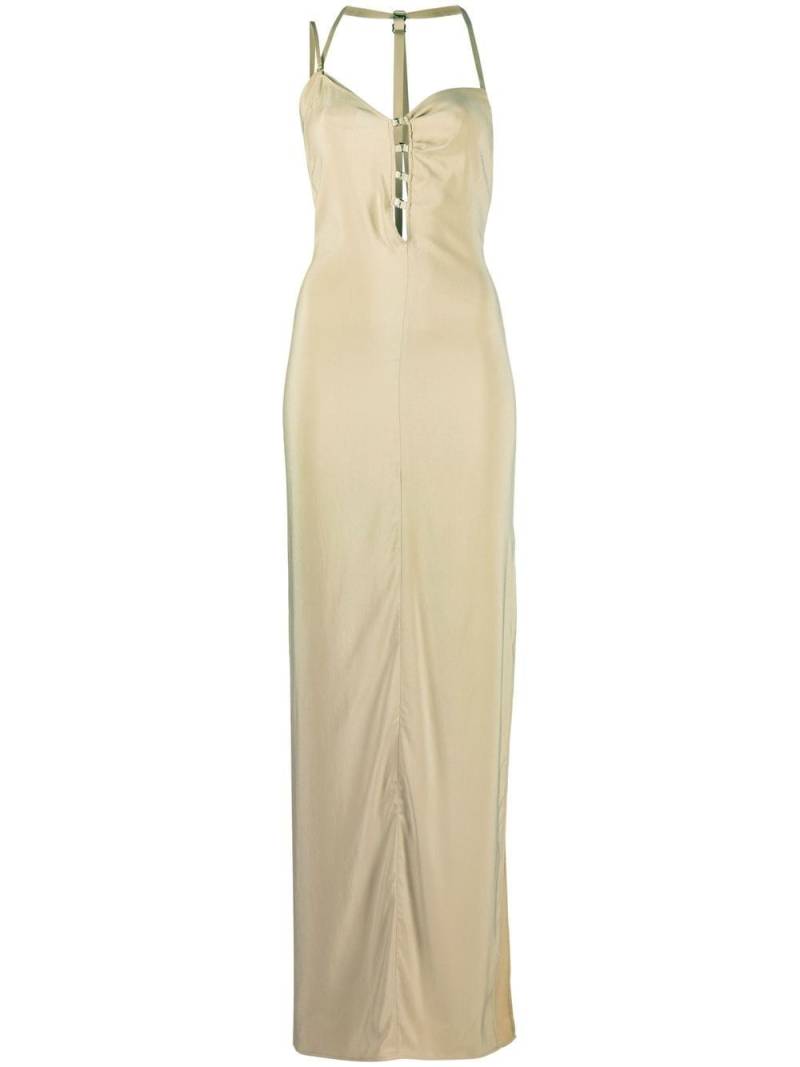 Jacquemus La robe Goccia long dress - Neutrals von Jacquemus