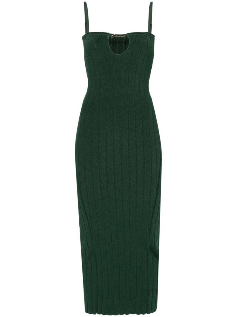 Jacquemus La robe Sierra Bretelles midi dress - Green von Jacquemus