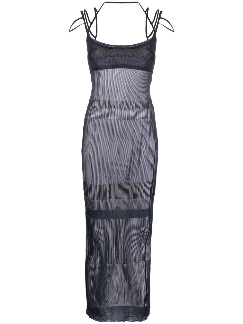 Jacquemus La robe Sognu maxi dress - Blue von Jacquemus