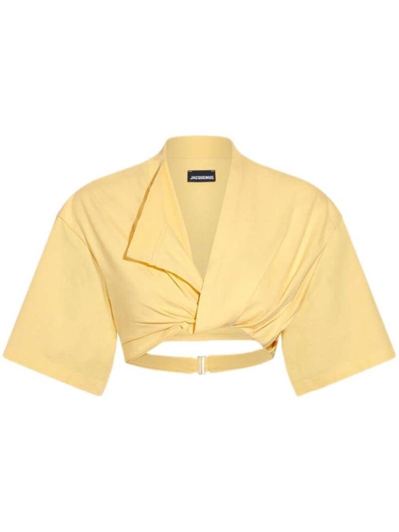 Jacquemus Le Bahia shirt - Yellow von Jacquemus