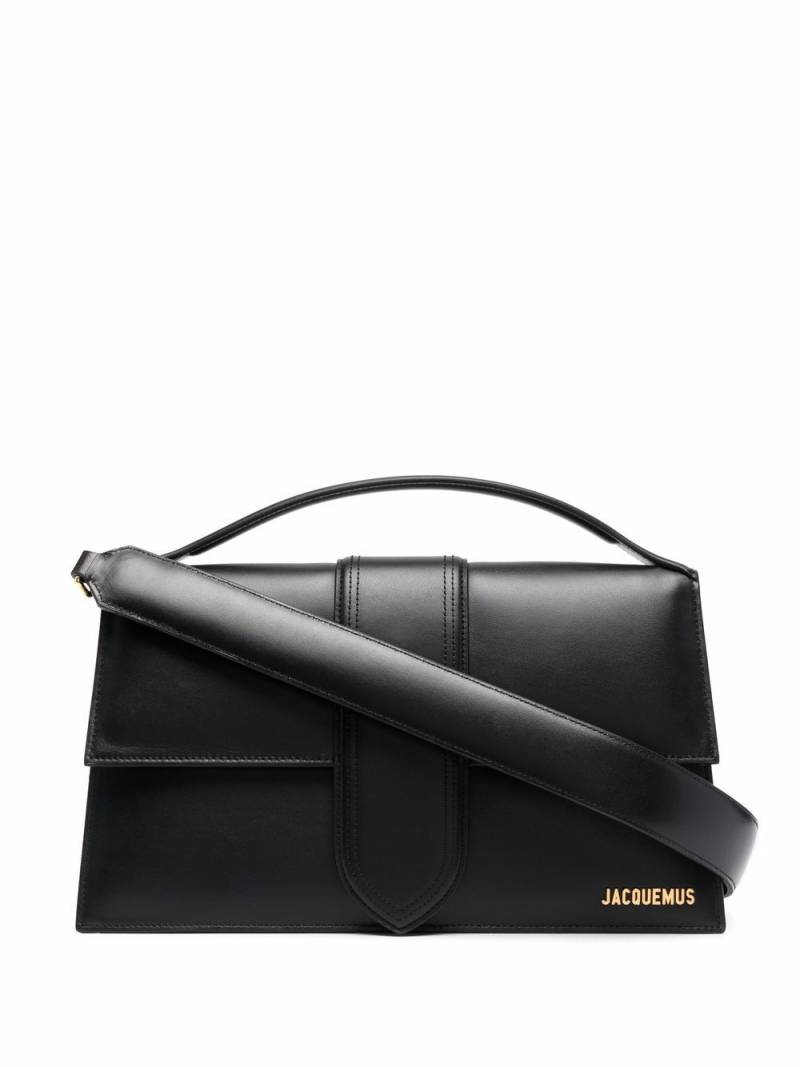 Jacquemus Le Bambinou logo-plaque tote bag - Black von Jacquemus