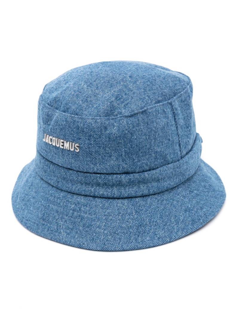 Jacquemus Le Bob Gadjo bucket hat - Blue von Jacquemus