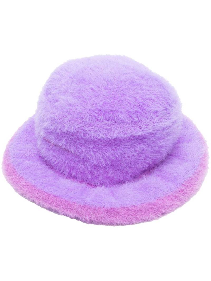 Jacquemus Le Bob Neve bucket hat - Purple von Jacquemus