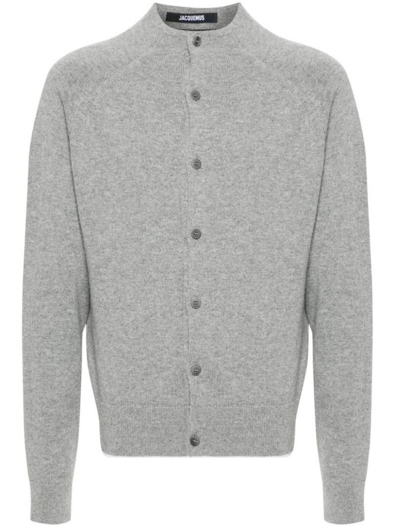 Jacquemus Le Cardigan Pittato cardigan - Grey von Jacquemus