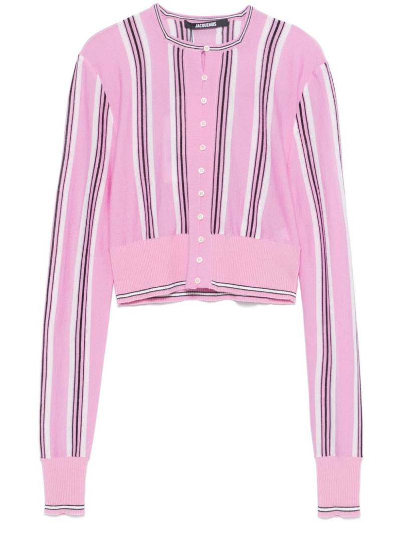 Jacquemus Le Cardigan Spiaggia - Pink von Jacquemus