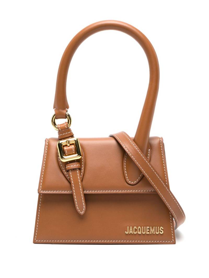 Jacquemus Le Chiquito Moyen Boucle tote bag - Brown von Jacquemus