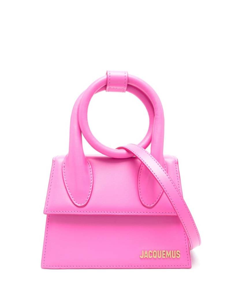 Jacquemus Le Chiquito Noeud tote bag - Pink von Jacquemus