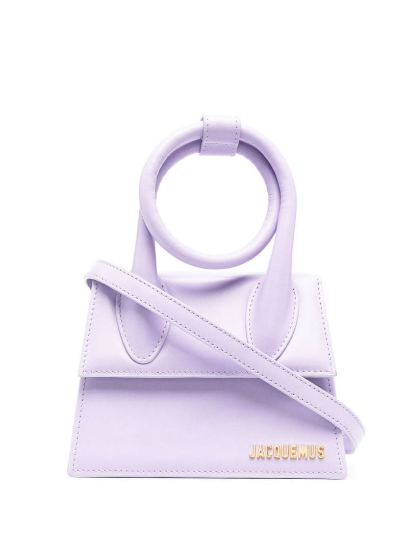 Jacquemus Le Chiquito Noeud tote bag - Purple von Jacquemus