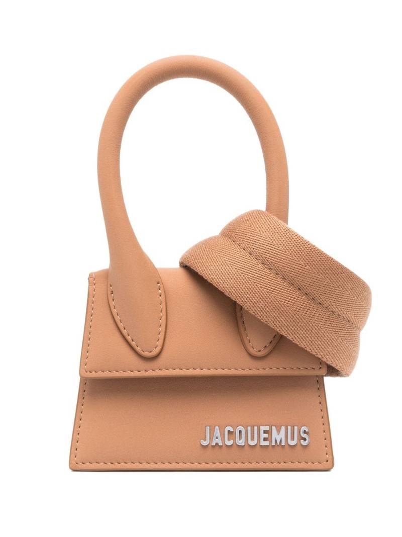 Jacquemus Le Chiquito homme mini handbag - Brown von Jacquemus