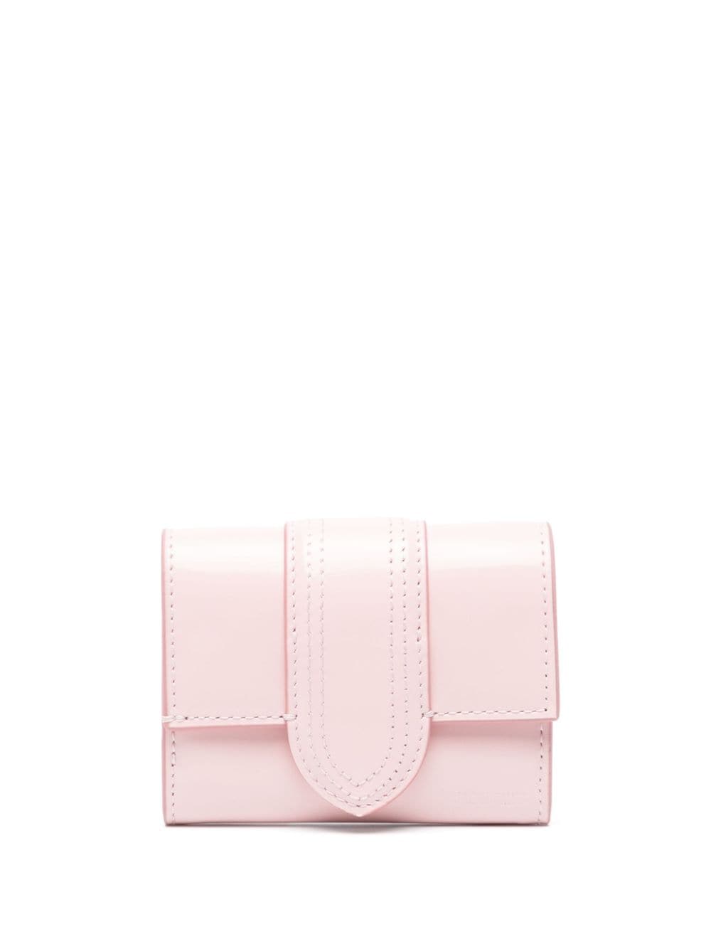 Jacquemus Le Compact Bambino leather wallet - Pink von Jacquemus