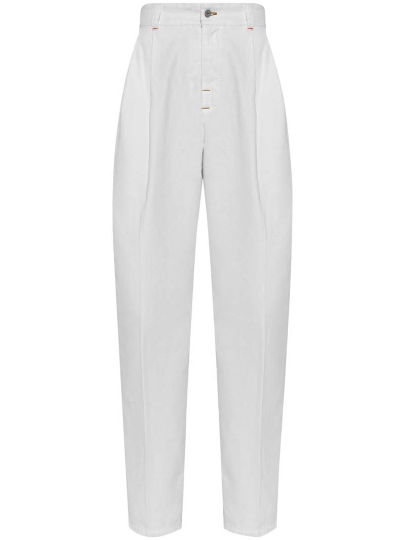 Jacquemus Le De-Nîmes Curzio trousers - White von Jacquemus