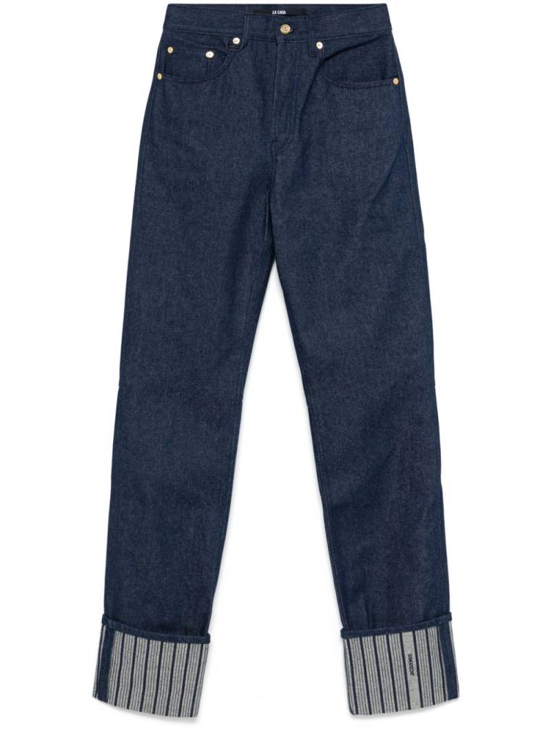 Jacquemus Le De-Nimes jeans - Blue von Jacquemus