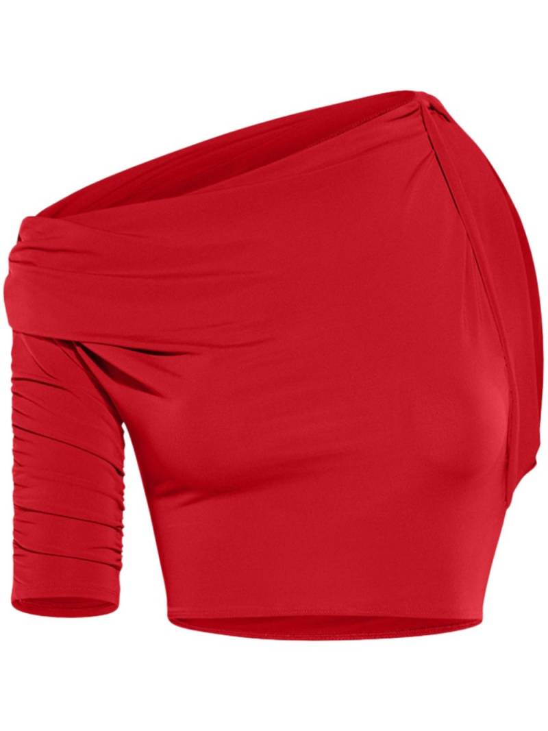 Jacquemus Le Drapeado top - Red von Jacquemus