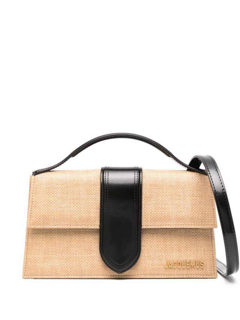 Jacquemus Le Grand Bambino tote bag - Neutrals von Jacquemus