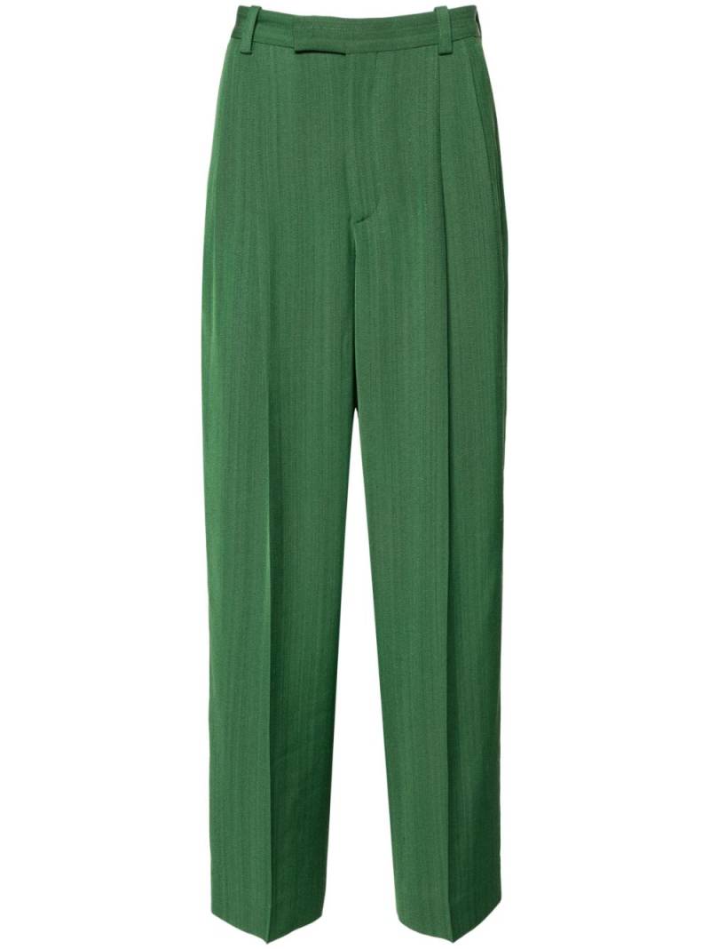 Jacquemus Le Pantalon Titolo wide-leg trousers - Green von Jacquemus