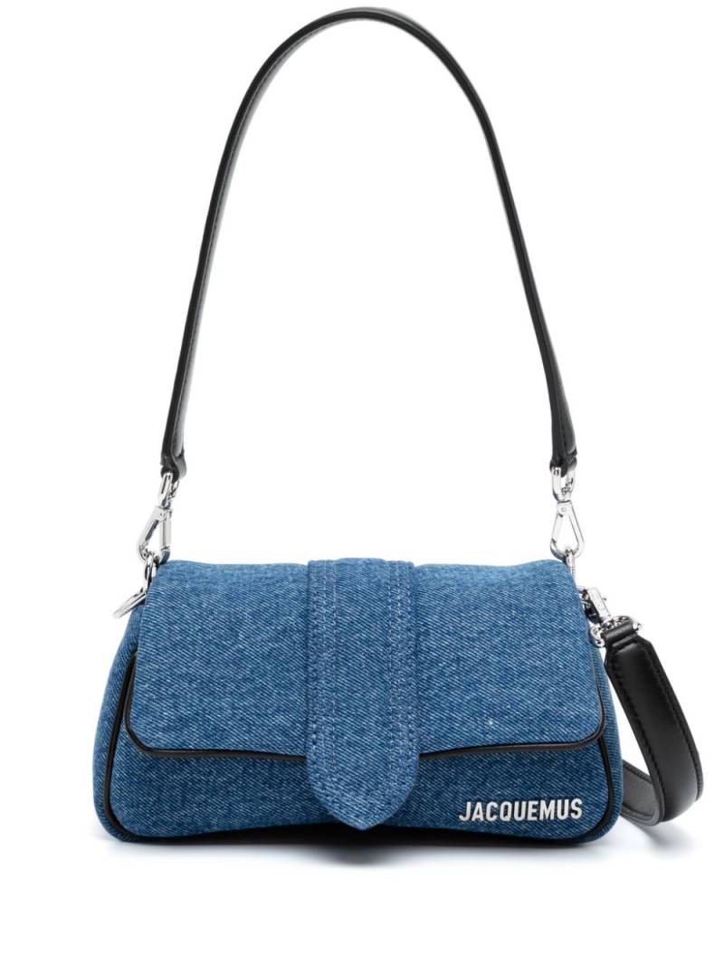 Jacquemus Le Petit Bambimou denim mini bag - Blue von Jacquemus