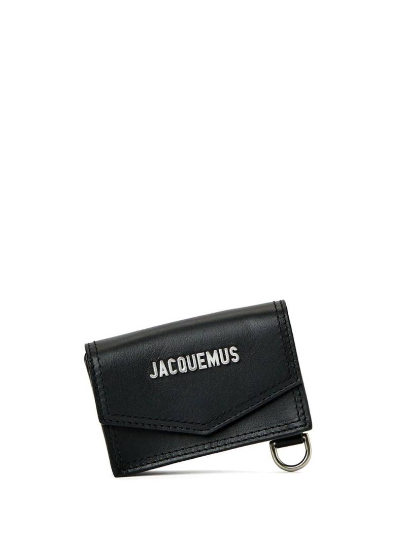 Jacquemus Le Porte Azur strap wallet - Black von Jacquemus