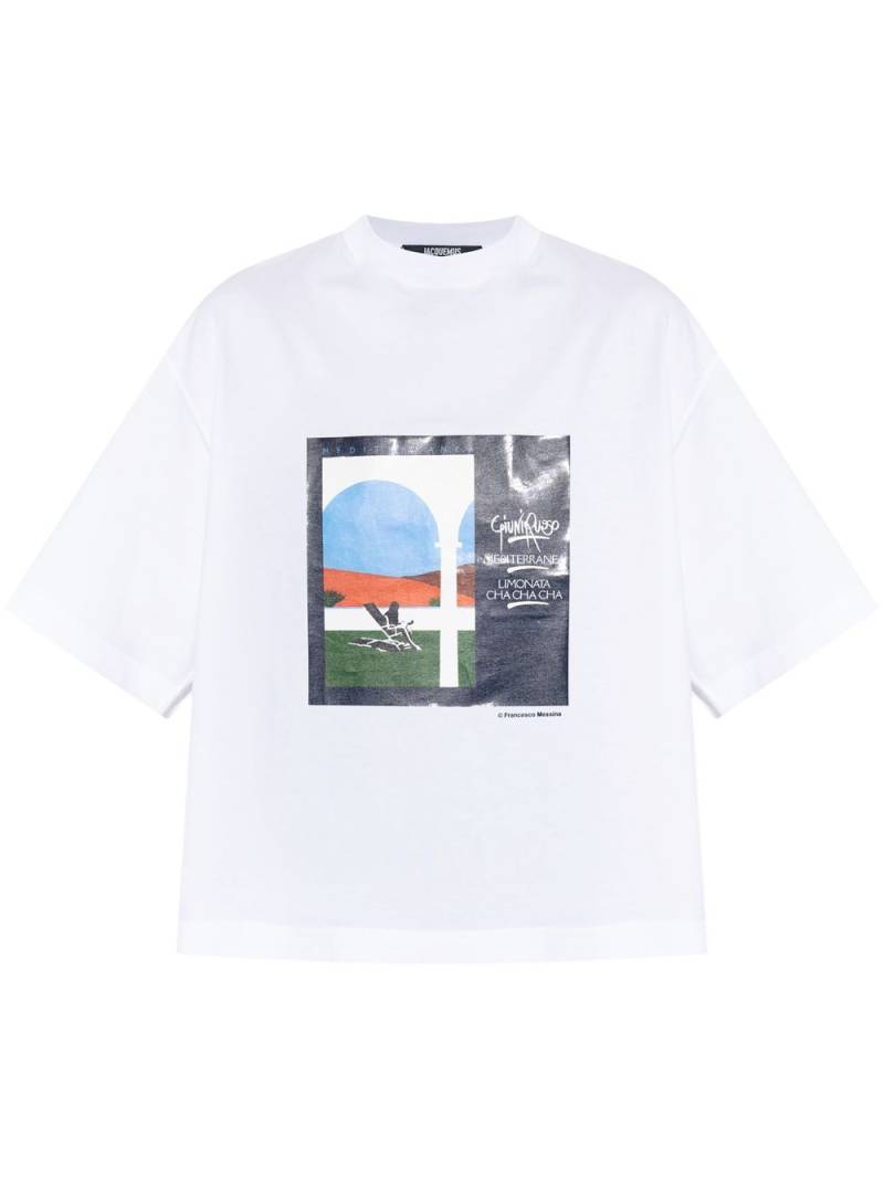 Jacquemus Le Scesa T-shirt - White von Jacquemus