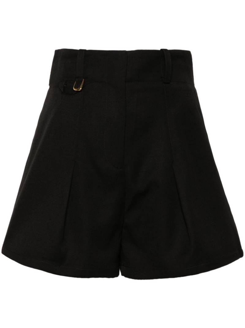 Jacquemus Le Short Bari high-waist shorts - Black von Jacquemus