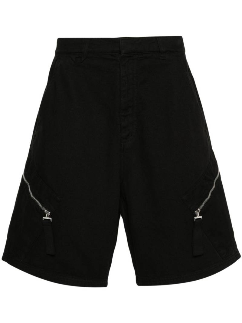 Jacquemus Le Short canvas cotton shorts - Black von Jacquemus