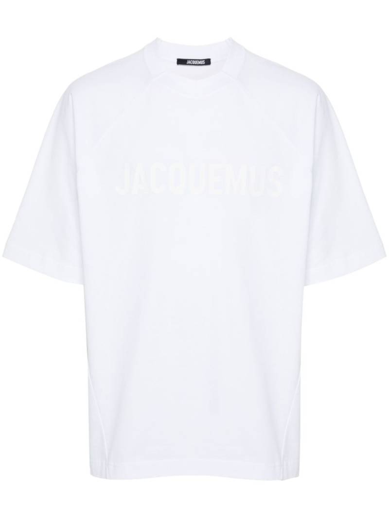 Jacquemus Le Tshirt Typo logo-print T-shirt - White von Jacquemus