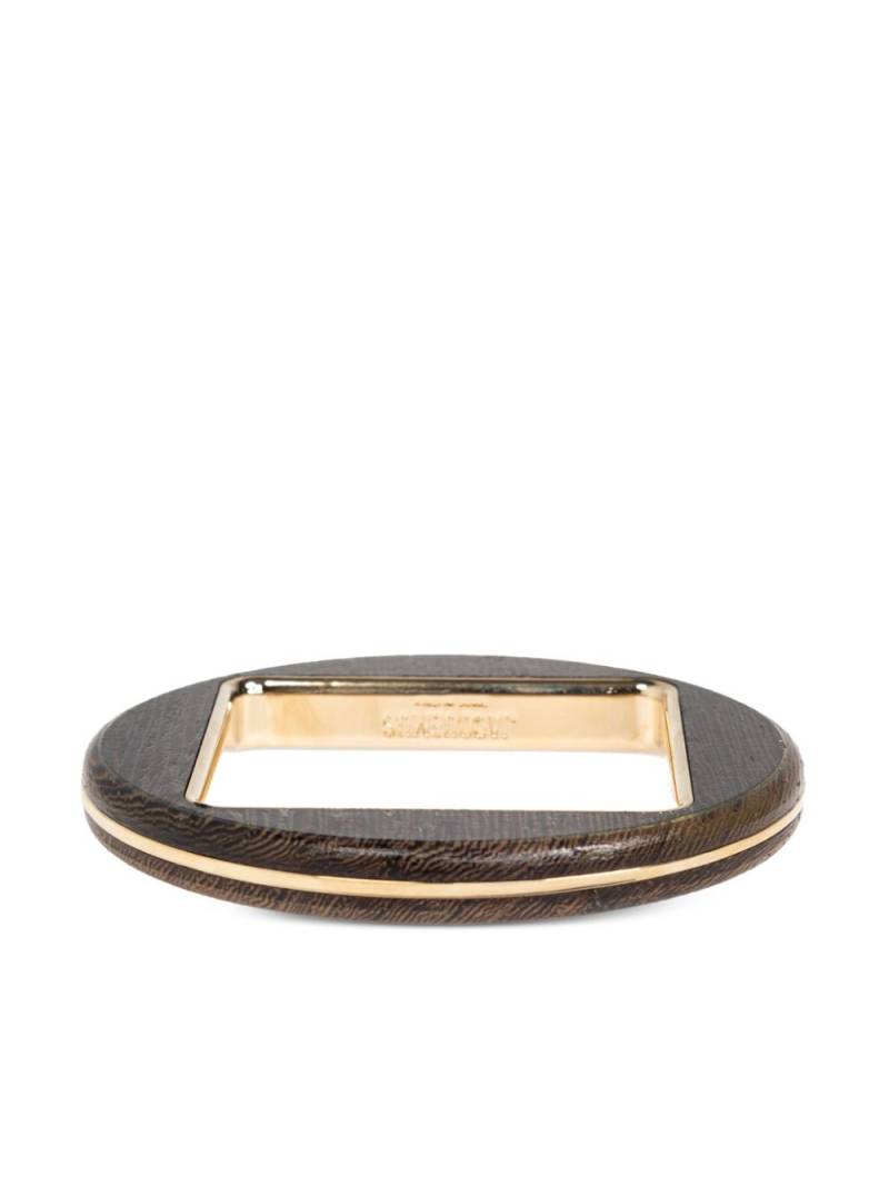 Jacquemus Le bracelet Rond bracelet - Brown von Jacquemus