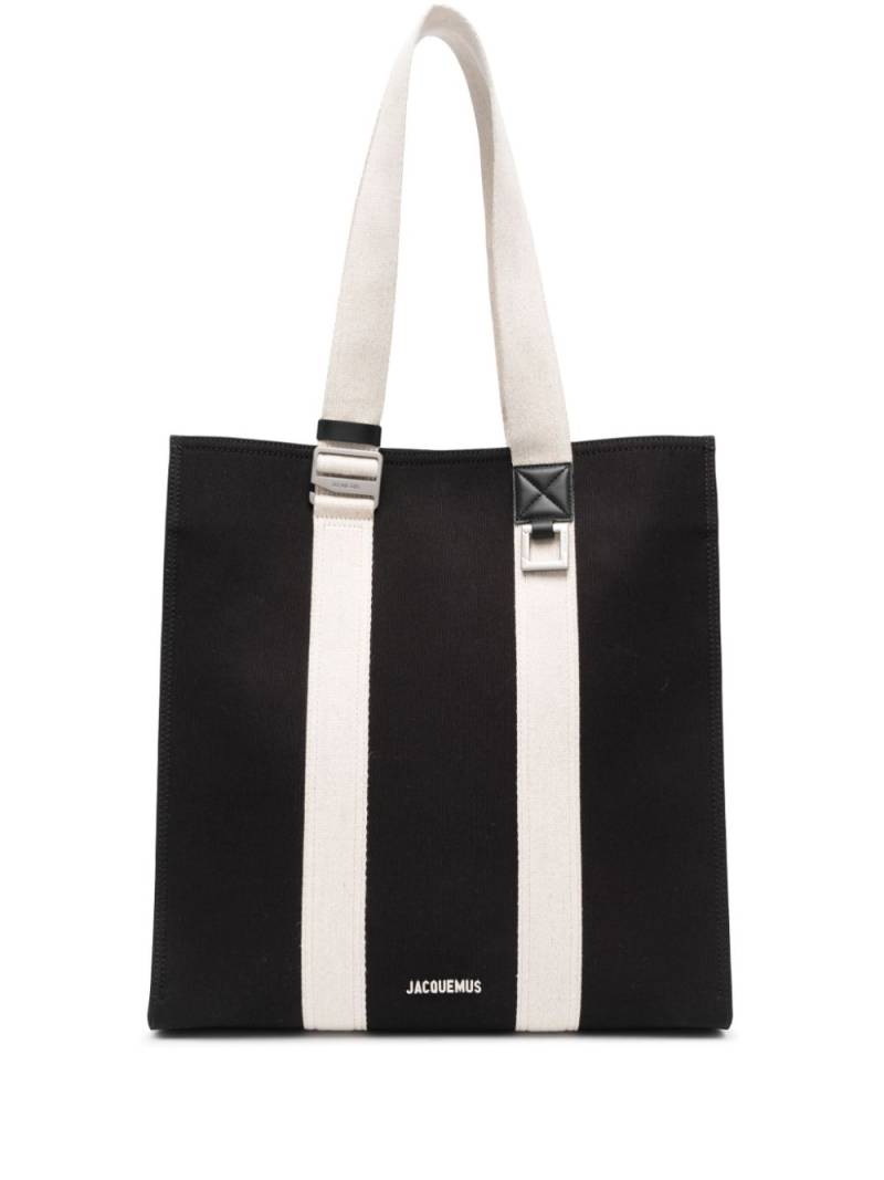 Jacquemus Le cabas Cuerda tote bag - Black von Jacquemus