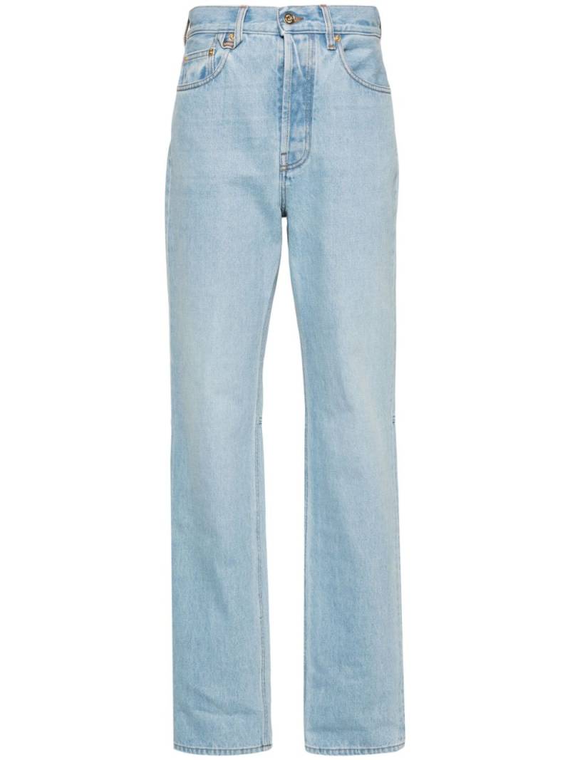 Jacquemus Le de-Nîmes droit straight-leg jeans - Blue von Jacquemus