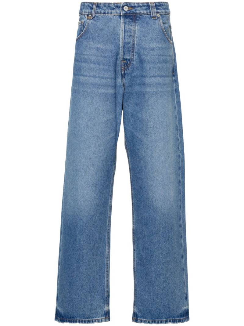 Jacquemus Le de Nîmes wide-leg jeans - Blue von Jacquemus