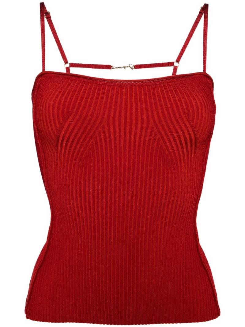 Jacquemus Le haut Sierra top - Red von Jacquemus