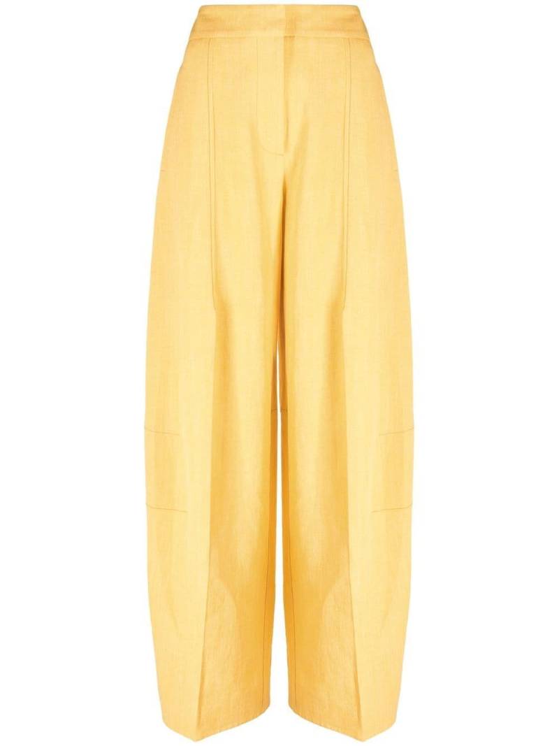 Jacquemus Le pantalon Plidao trousers - Yellow von Jacquemus