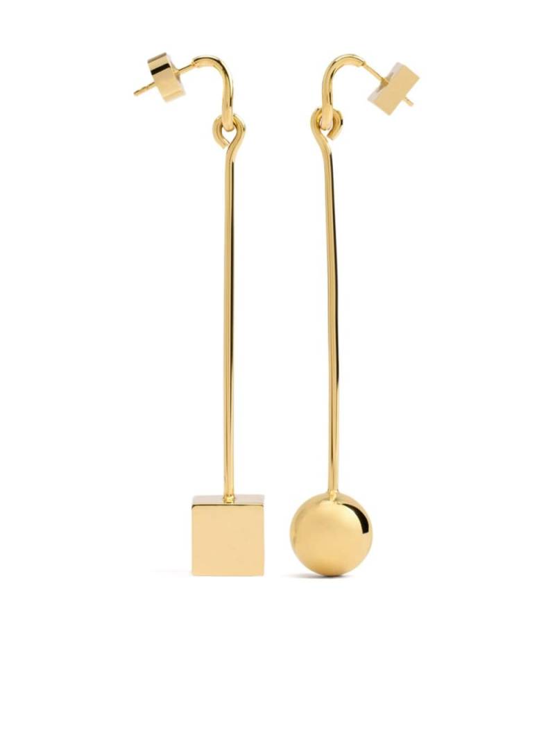 Jacquemus Les Boucles Nodo earrings - Gold von Jacquemus