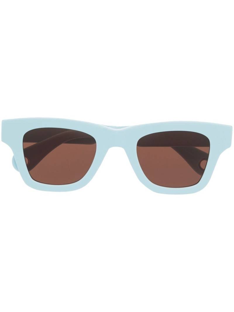 Jacquemus Les Lunettes D-frame sunglasses - Blue von Jacquemus