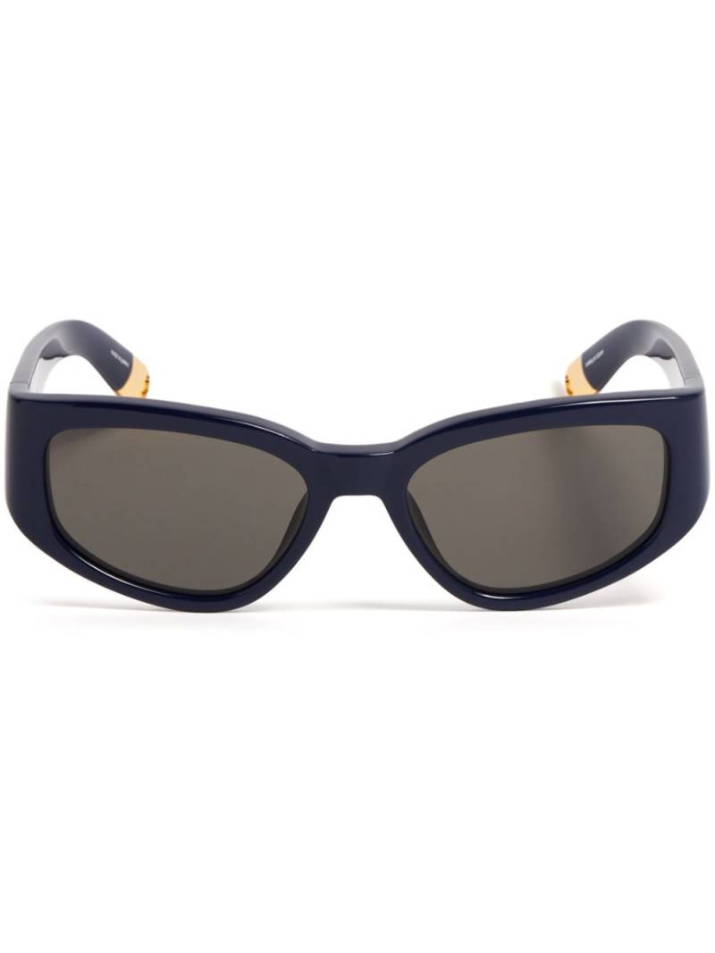 Jacquemus Les Lunettes Gala sunglasses - Blue von Jacquemus