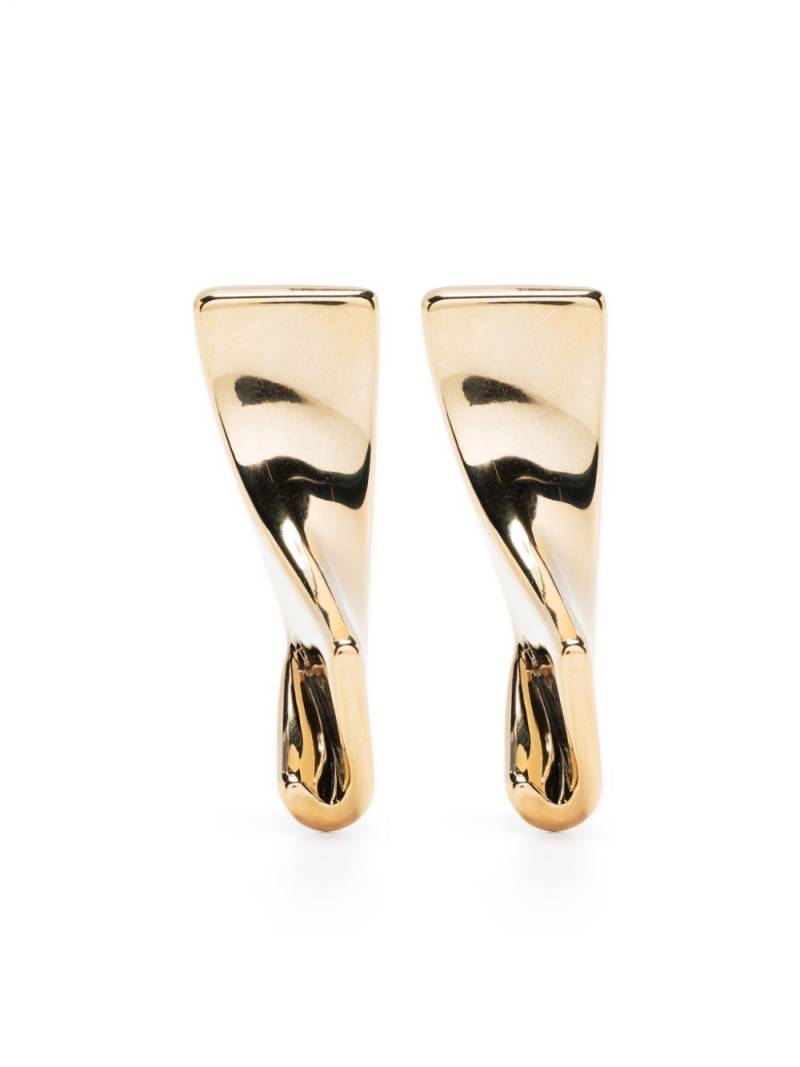 Jacquemus Les Boucles J earrings - Gold von Jacquemus