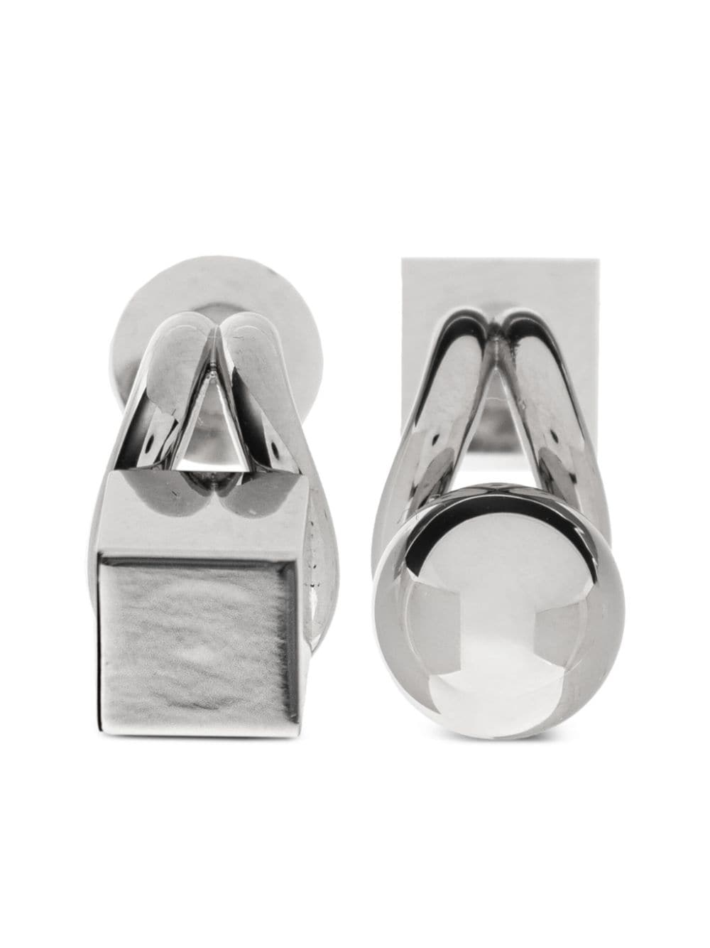 Jacquemus Les puces Nodo earrings - Silver von Jacquemus