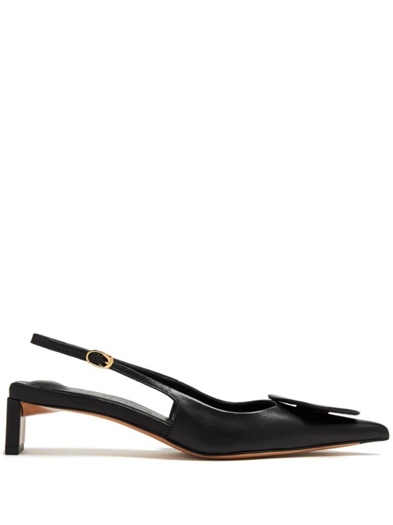 Jacquemus Les Slingbacks Duelo Basses pumps - Black von Jacquemus