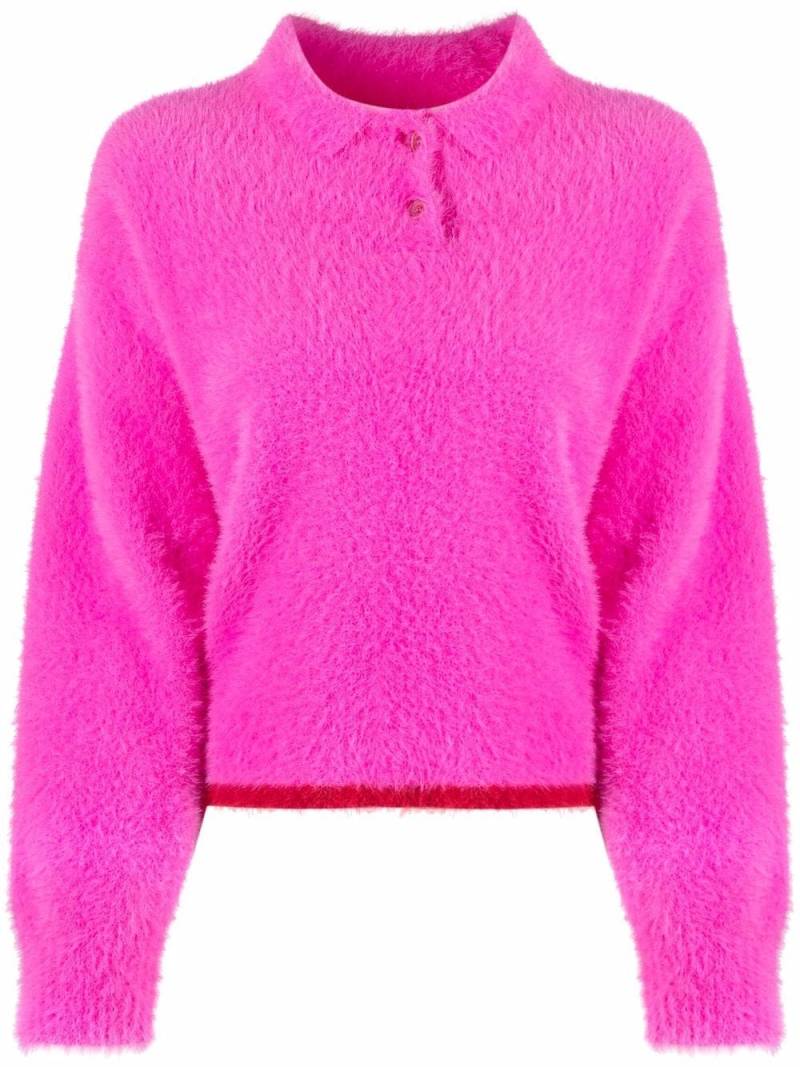 Jacquemus Neve polo jumper - Pink von Jacquemus